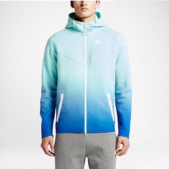 Nike Tech Fleece Hoodie Jacket Gray Windrunner FB7921-063  Men's - LARGE - Picture 1 of 16